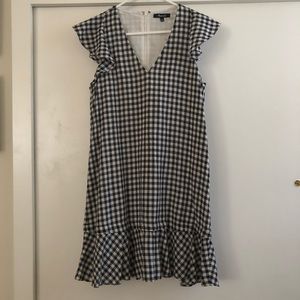 Madewell gingham short dress